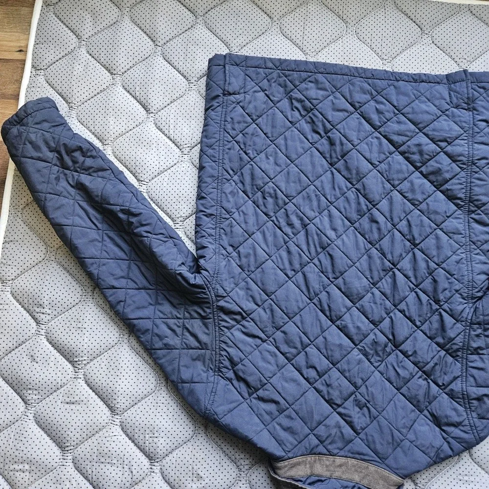 Polo Ralph Lauren Boys XL 18/20 Quilted Jacket Navy Blue Barn Coat Corduroy...